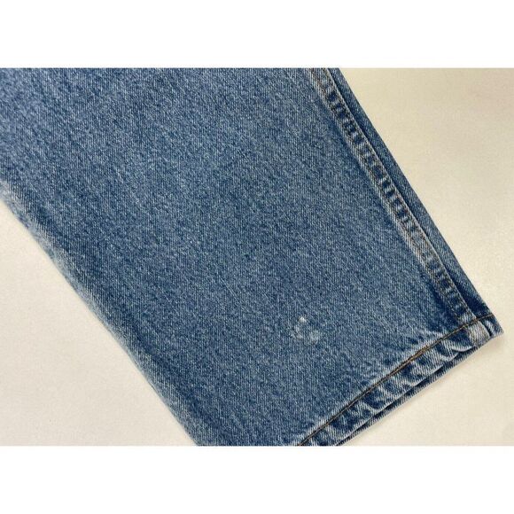 VINTAGE Levi's 550 Denim Jeans Men Size 34 X 31 Blue Tag Size 36 x 32 USA 90s - Picture 3 of 10